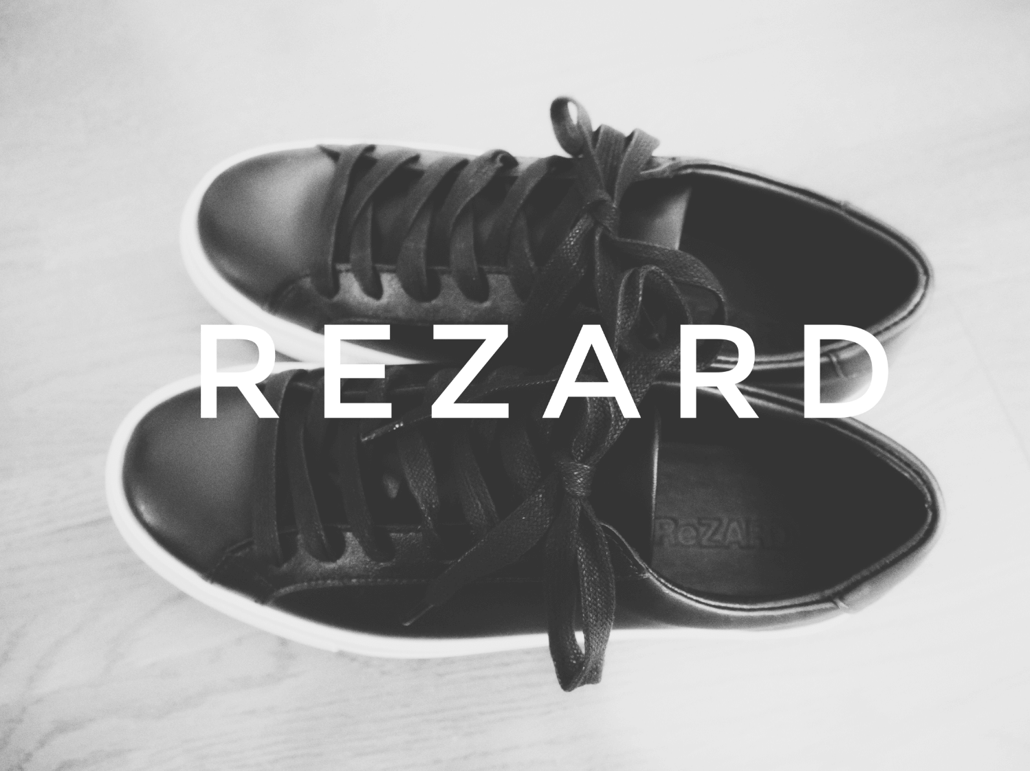 [デメリット追加]ReZARD（リザード）のオフホワイトの靴が届いたらめっちゃ格好よかった！！